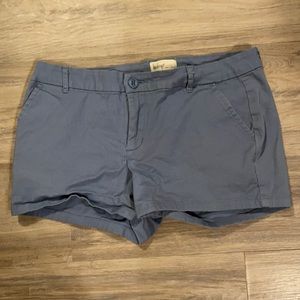 Bebop shorts, blue, size 11